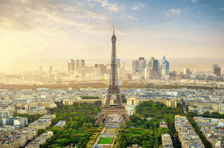 Vuelos a París, Francia