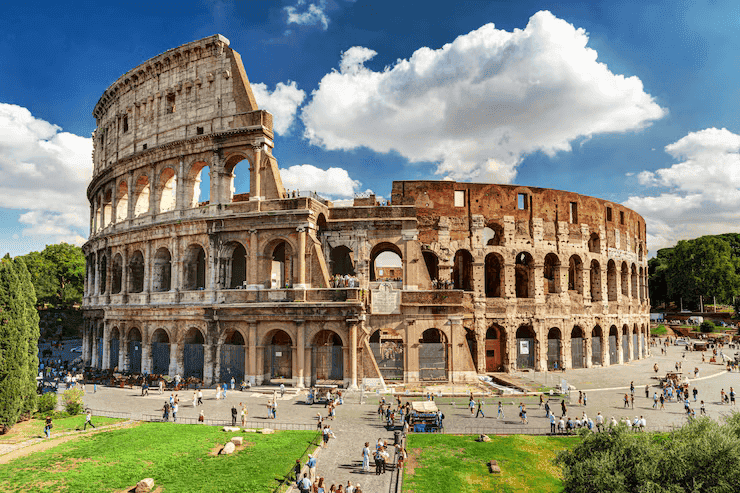 Vuelos a Roma, Italia
